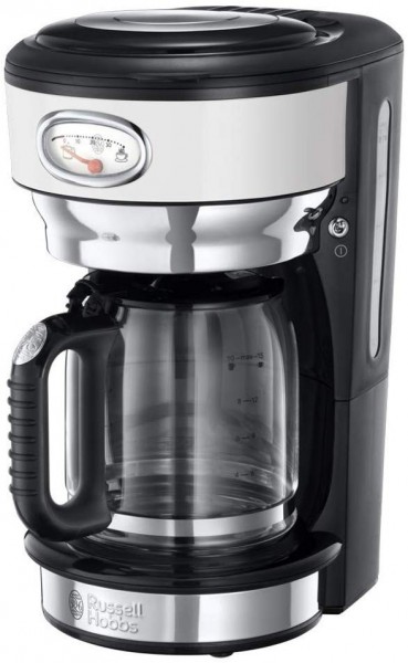 Russell Hobbs Retro Classic Blanc Kahve Makinesi