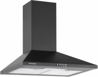 Silverline Conic Siyah 60 Cm Davlumbaz