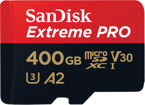 Sandisk Extreme Pro microSD (400 GB)