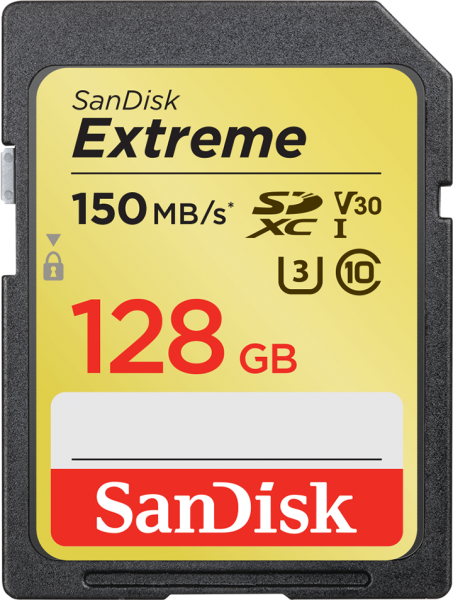 Sandisk Extreme SD (128 GB)