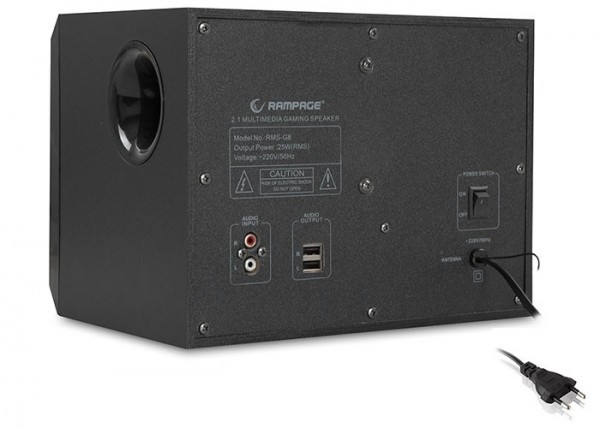 Rampage RMS-G8 Hoparlör