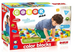 Dolu 5013 Renkli Bloklar 56 Parça