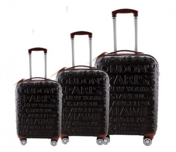 ÇÇS 5167 ABS 3'lü Valiz Seti