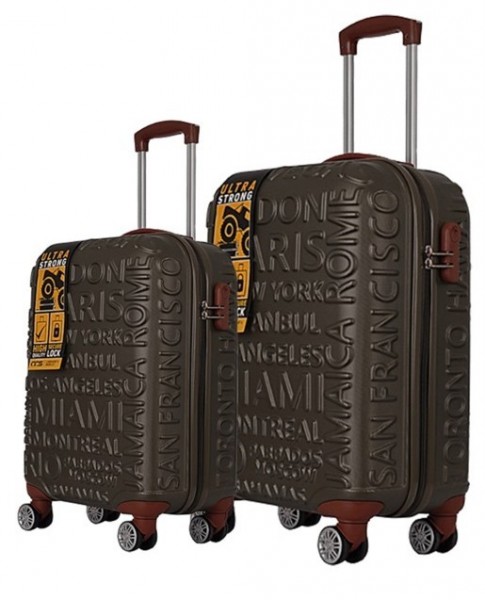 ÇÇS 5167 ABS 2'li Valiz Seti (Kabin + Orta)