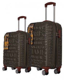 ÇÇS 5167 ABS 2'li Valiz Seti (Kabin + Orta)