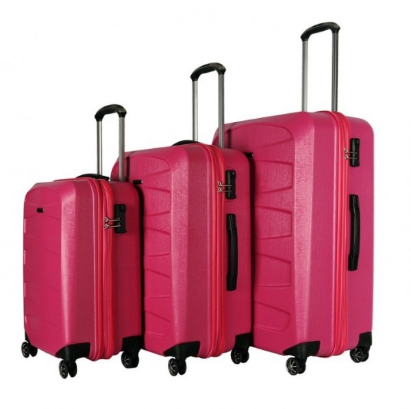 ÇÇS 5158 3'lü Valiz Seti