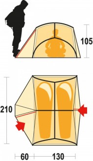 Ferrino Pumori 2 Dağcı Çadırı