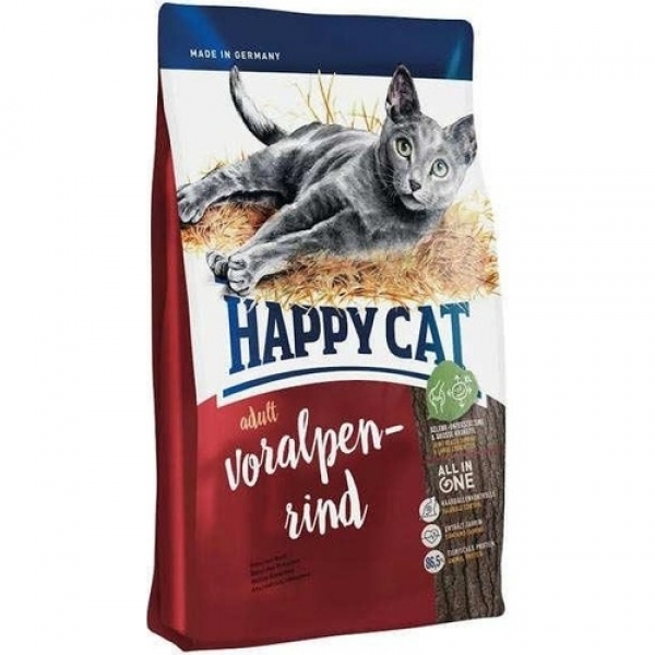 Happy Cat Voralpen Yetişkin Biftekli 4 kg Kedi Maması