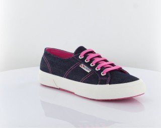 Superga 2750 Jnscotu Blue Fuxia Kadın Spor Ayakkabı