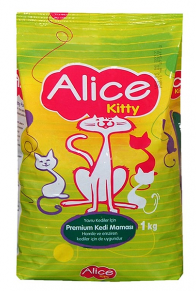 Alice Kitty Tavuklu 1 kg Kedi Maması