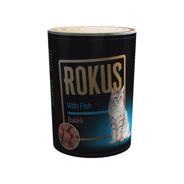 Rokus Adult Balıklı 410 gr Kedi Maması