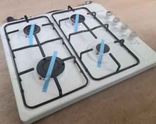 Electrogas 119734 Gaz kesme Emniyetli 4LÜ Solo (Set Üstü) Gazlı Ocak