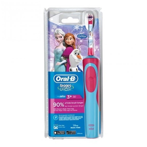 Oral-B Stages D12 Frozen Şarjlı Diş Fırçası