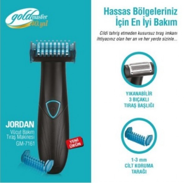 Goldmaster GM-7161 Vücut Bakım Seti