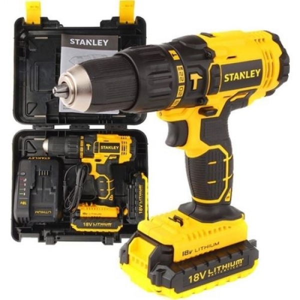 Stanley SBH20D2K Akülü Matkap