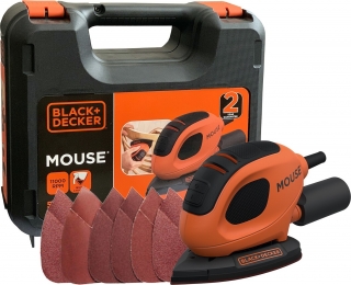 Black+Decker Mouse BEW230K Çok Amaçlı Zımpara