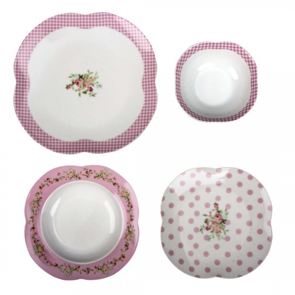 Aryıldız Orient Flower 24 Parça Yemek Takımı