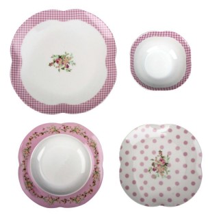 Aryıldız Orient Flower 24 Parça Yemek Takımı