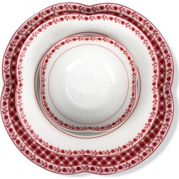 Aryıldız Orient Rouge 24 Parça Yemek Takımı