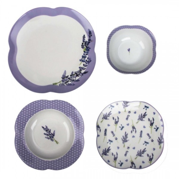 Aryıldız Orient Lavander 24 Parça Yemek Takımı