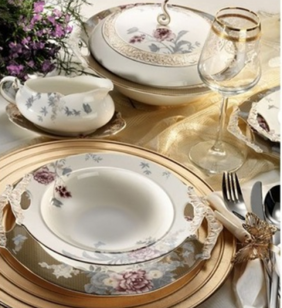 Aryıldız Royal Queen AR 60003 83 Parça Yemek Takımı
