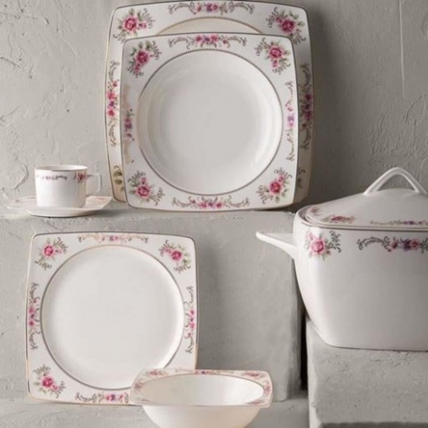 Emsan BEF250 84 Parça Yemek Takımı