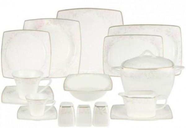 Emsan Fine Bone BNT915 84 Parça Yemek Takımı