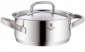 WMF Gourmet Plus Çelik Kısa Tencere 24 cm resim