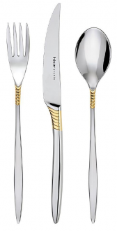 Hisar Mamba Gold 84 Parça Çatal Kaşık Bıçak Takımı