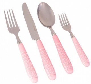 Karaca Novia Pink 24 Parça Çatal Kaşık Bıçak Takımı