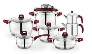 Schafer Masterchef 14 Parça Çelik Çeyiz Seti