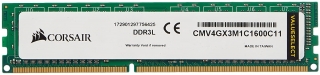 Corsair Value Select 4 GB 1600 MT
