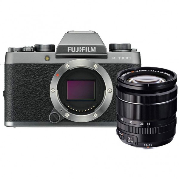 Fujifilm X-T100 18-55mm Aynasız Fotoğraf Makinesi (18-55 mm)