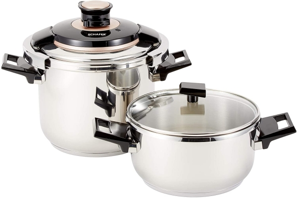 Schafer Tempo 6.5+4 Düdüklü Tencere