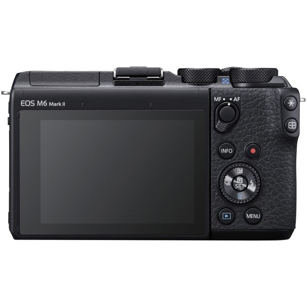 Canon EOS M6 Mark II Aynasız Fotoğraf Makinesi (Gövde)