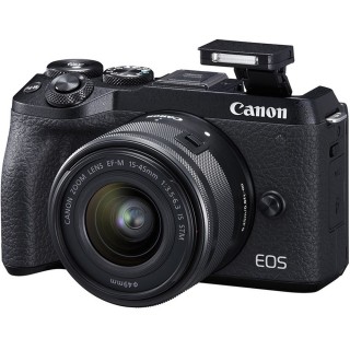 Canon EOS M6 Mark II 15-45mm Aynasız Fotoğraf Makinesi