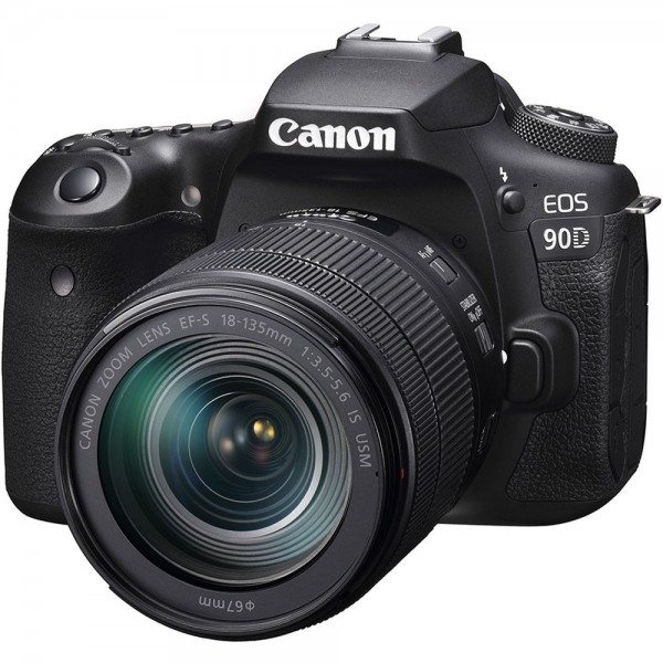 Canon EOS 90D 18-135mm DSLR Fotoğraf Makinesi (18-135 mm)