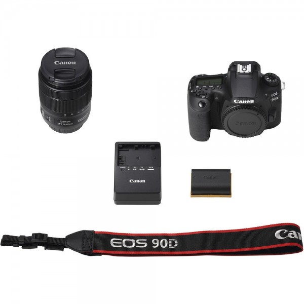 Canon EOS 90D 18-135mm DSLR Fotoğraf Makinesi (18-135 mm)