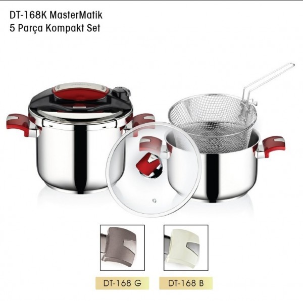 Goldmaster DT-168 6+4 Düdüklü Tencere