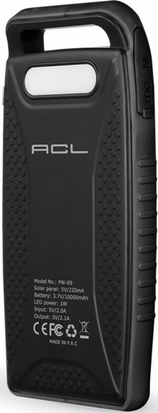 ACL PW-09 Solar 10000 mAh Powerbank