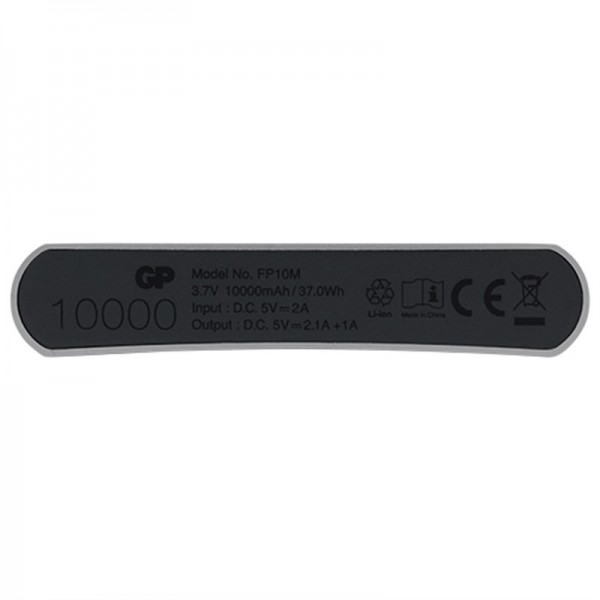 GP GPFP10MSE-2B1 10000 mAh Powerbank