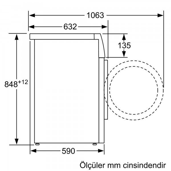 Siemens WM12T6H0TR Çamaşır Makinesi