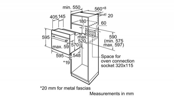 Bosch HBN539E1T Ankastre Fırın