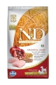N&D Tahılsız BalKabaklı Tavuklu ve Narlı Küçük Irk 2.5 kg resim