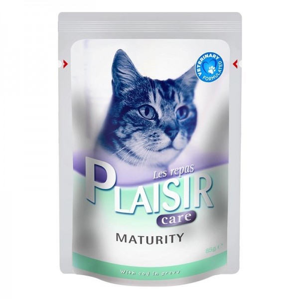 Plaisir Maturity Pouch Yaşlı 85 gr Kedi Maması