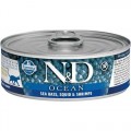 N&D Ocean Levrek Kalamar ve Karidesli 80 gr resim