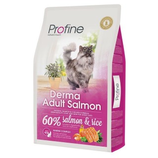 Profine Derma Doğal Somonlu Yetişkin 10 kg Kedi Maması