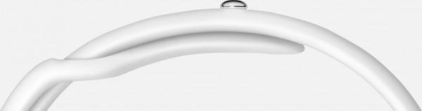 Apple Watch (38 mm) Paslanmaz Çelik Kasa ve Beyaz Spor Kordon Akıllı Saat