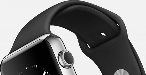 Apple Watch (42 mm) Paslanmaz Çelik Kasa ve Siyah Spor Kordon Akıllı Saat
