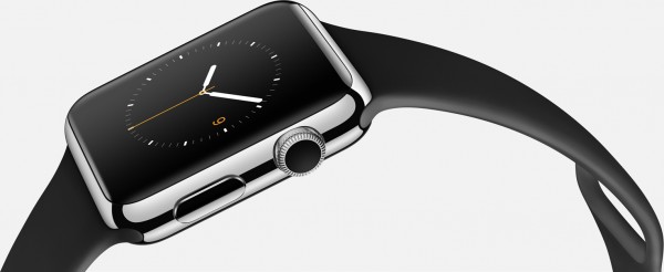Apple Watch (42 mm) Paslanmaz Çelik Kasa ve Siyah Spor Kordon Akıllı Saat